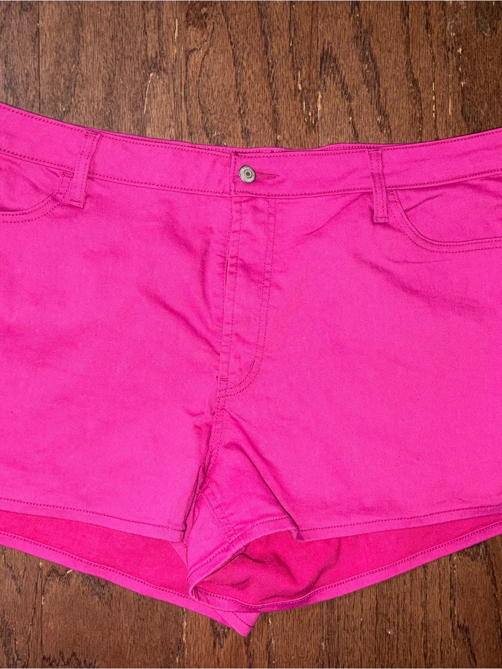 Old Navy Hot Pink Denim Shorts sz. 22